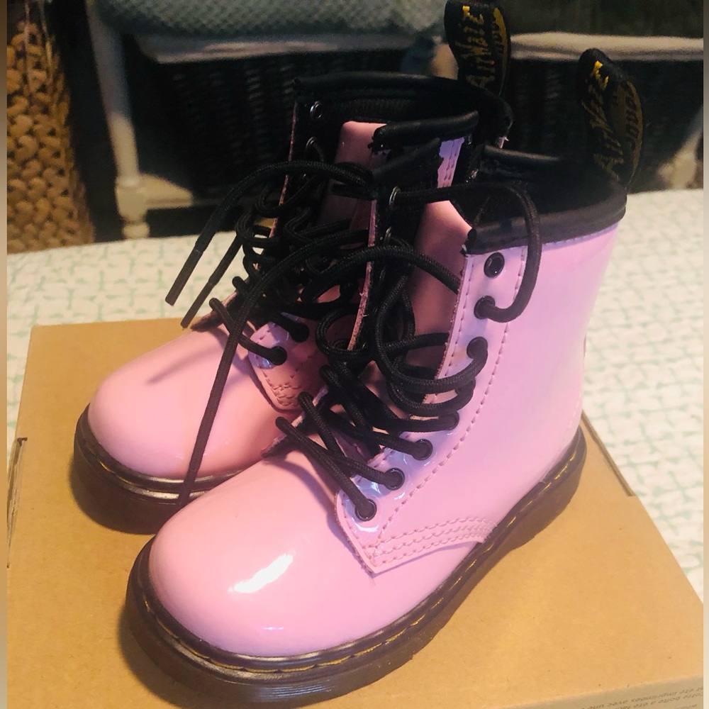 Brand New - Toddler Pink Dr. Marten’s boots
